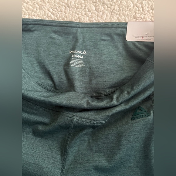 Reebok Women's Dark Green Bike Shorts - Picture 8 of 8